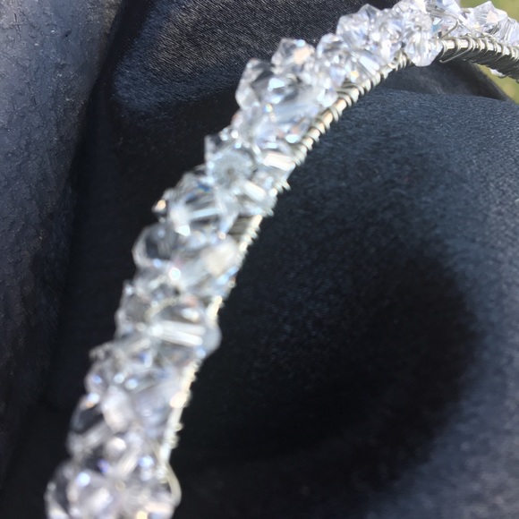 Bridal headpiece Swarovski Crystal Wedding - Picture 6 of 8